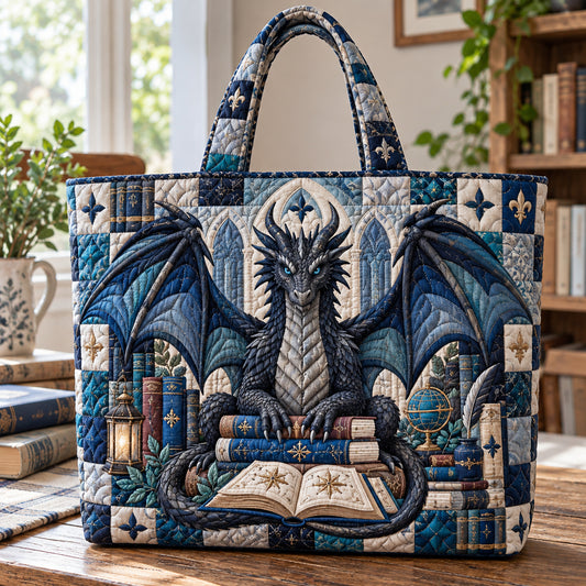 Dragon Book Chronicles Quilted Tote Bag GFTONPT1963
