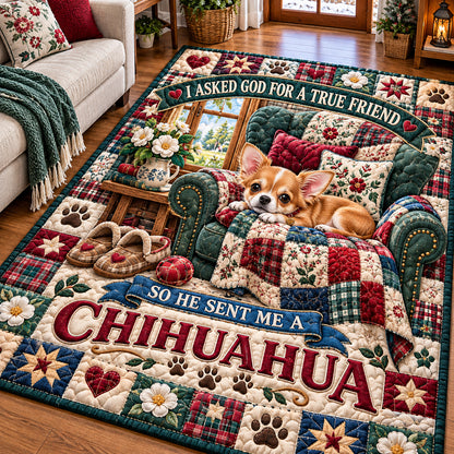 Chihuahua Charm Area Rug GFTONPT1993