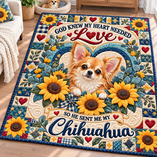 Chihuahua Holiday Area Rug GFTONPT1995