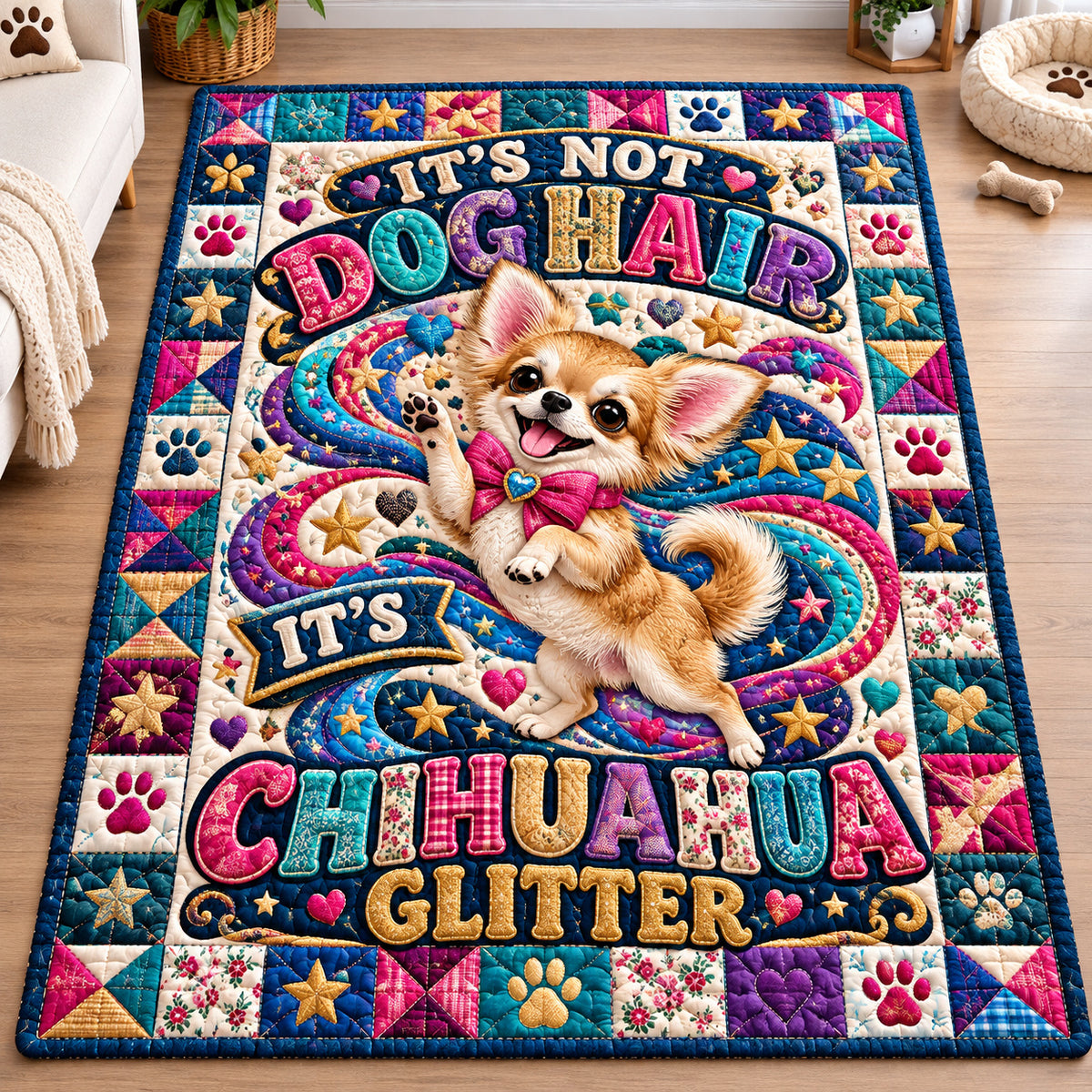 Chihuahua God Area Rug GFTONPT1996
