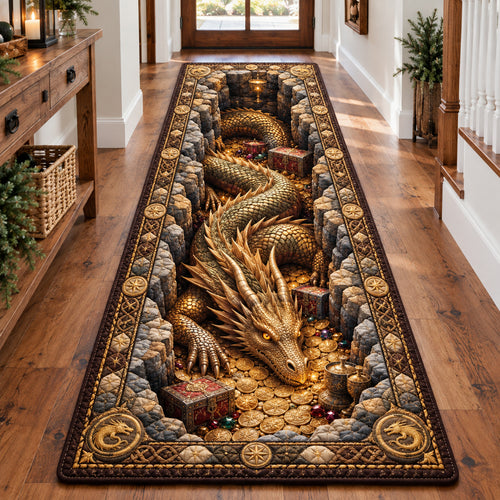 Dragon Emerald Kingdom Runner Rug GFTONPT2022