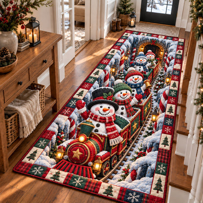 Snowman Festivity Runner Rug GFTONPT2066
