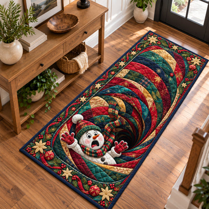 Snowman Fantasy Runner Rug GFTONPT2068