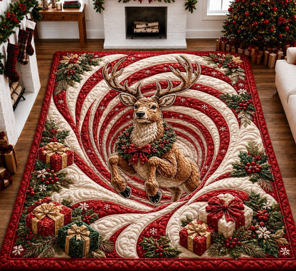 Jolly Reindeer Area Rug GFTONPT207