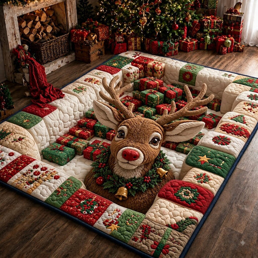 Reindeer Wonderland Area Rug GFTONPT208