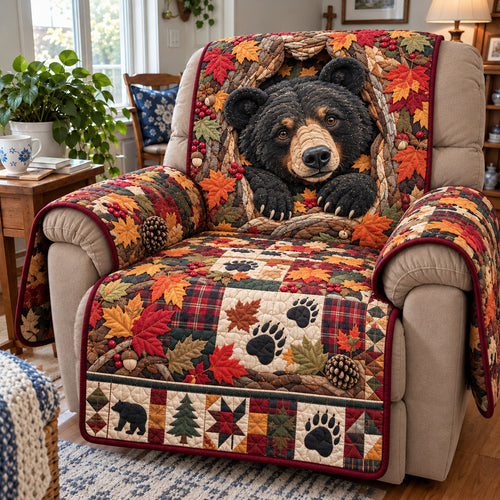 Autumn Guardian Quilted Sofa Cover GFTONPT2303