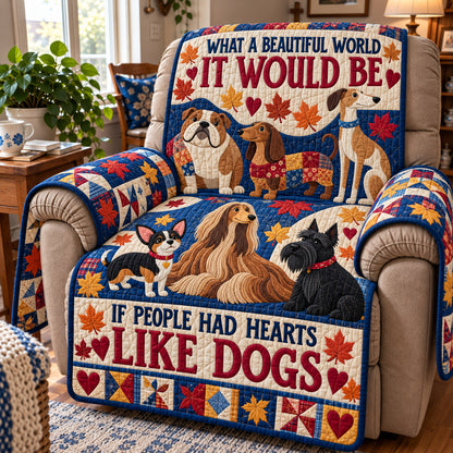 Dog Lover Memories Quilted Sofa Cover GFTONPT2349