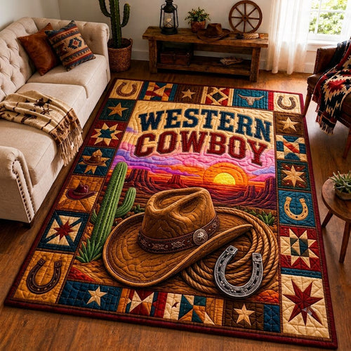 Western Cowboy Trail Area Rug GFTONPT315