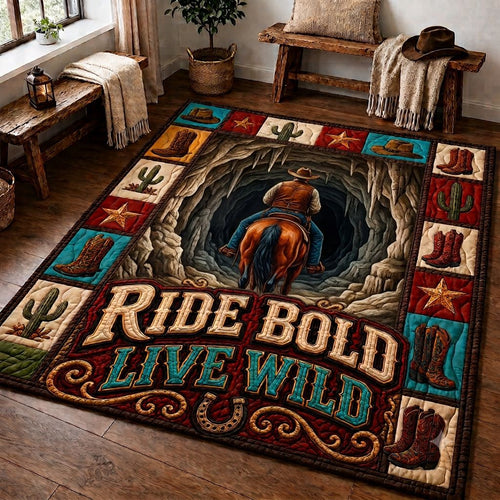 Western Cowboy Ranch Area Rug GFTONPT316