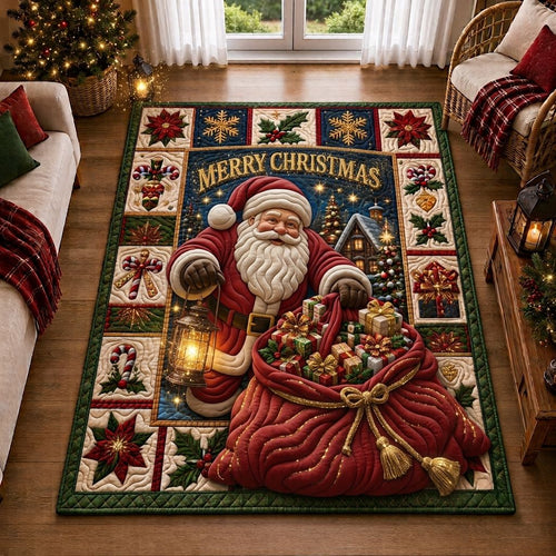 Santa Homecoming Area Rug GFTONPT356