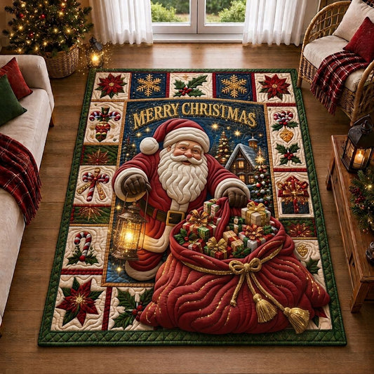 Santa Homecoming Area Rug GFTONPT356