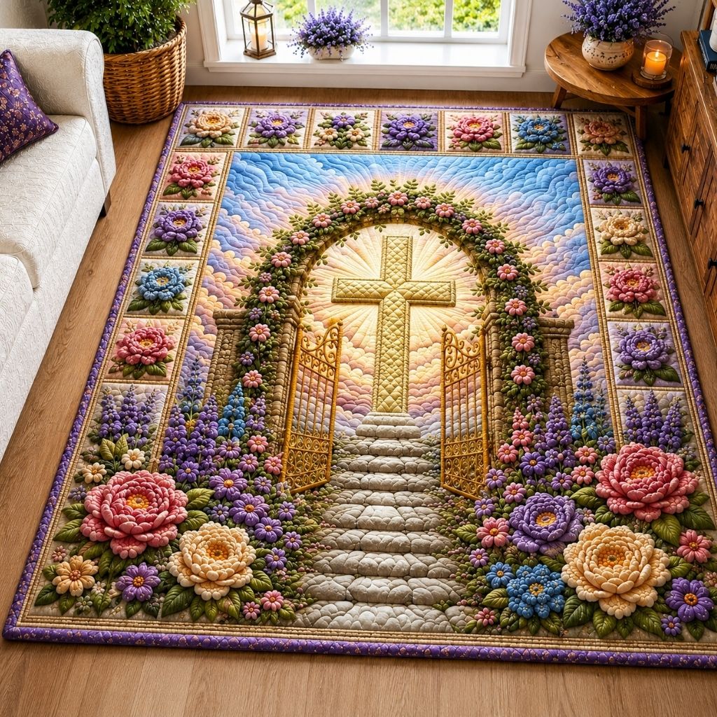 Walk With Faith Area Rug GFTONPT544