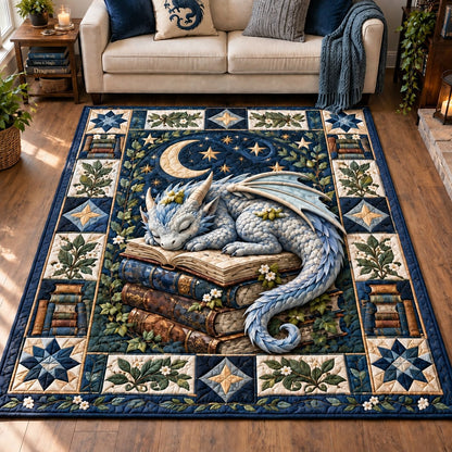 Dragon Book Legends Area Rug GFTONPT739