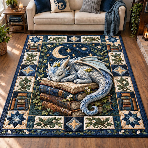 Dragon Book Legends Area Rug GFTONPT739