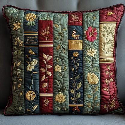 Book Charm Quilted Pillow Case GFTONT1006