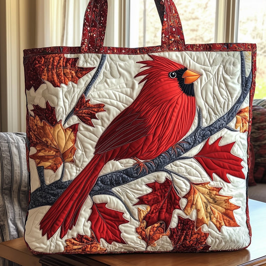 Charming Cardinal Quilted Tote Bag GFTONT1017