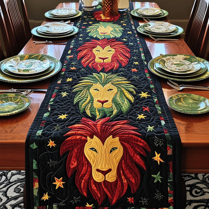 Juneteenth Lion Quilted Table Runner GFTONT106