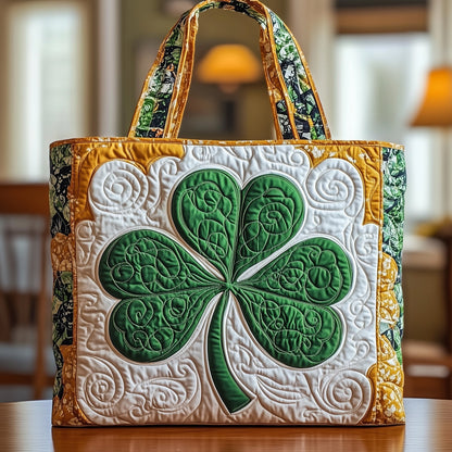 Irish Shamrock Quilted Tote Bag GFTONT1070