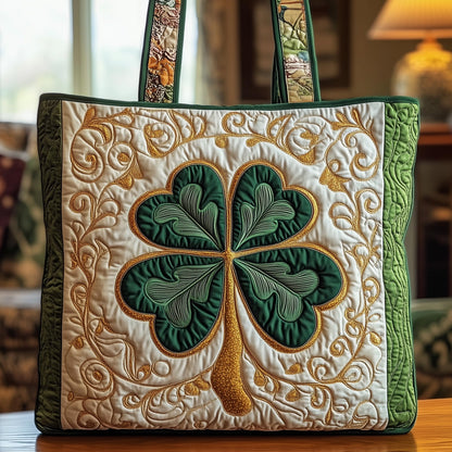 Lucky Clover Quilted Tote Bag GFTONT1082