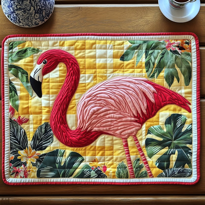 Tropical Flamingo Quilted Placemat GFTONT1099