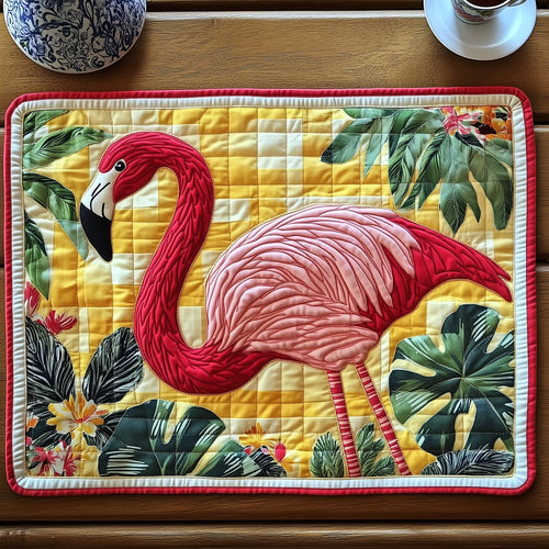 Tropical Flamingo Quilted Placemat GFTONT1099
