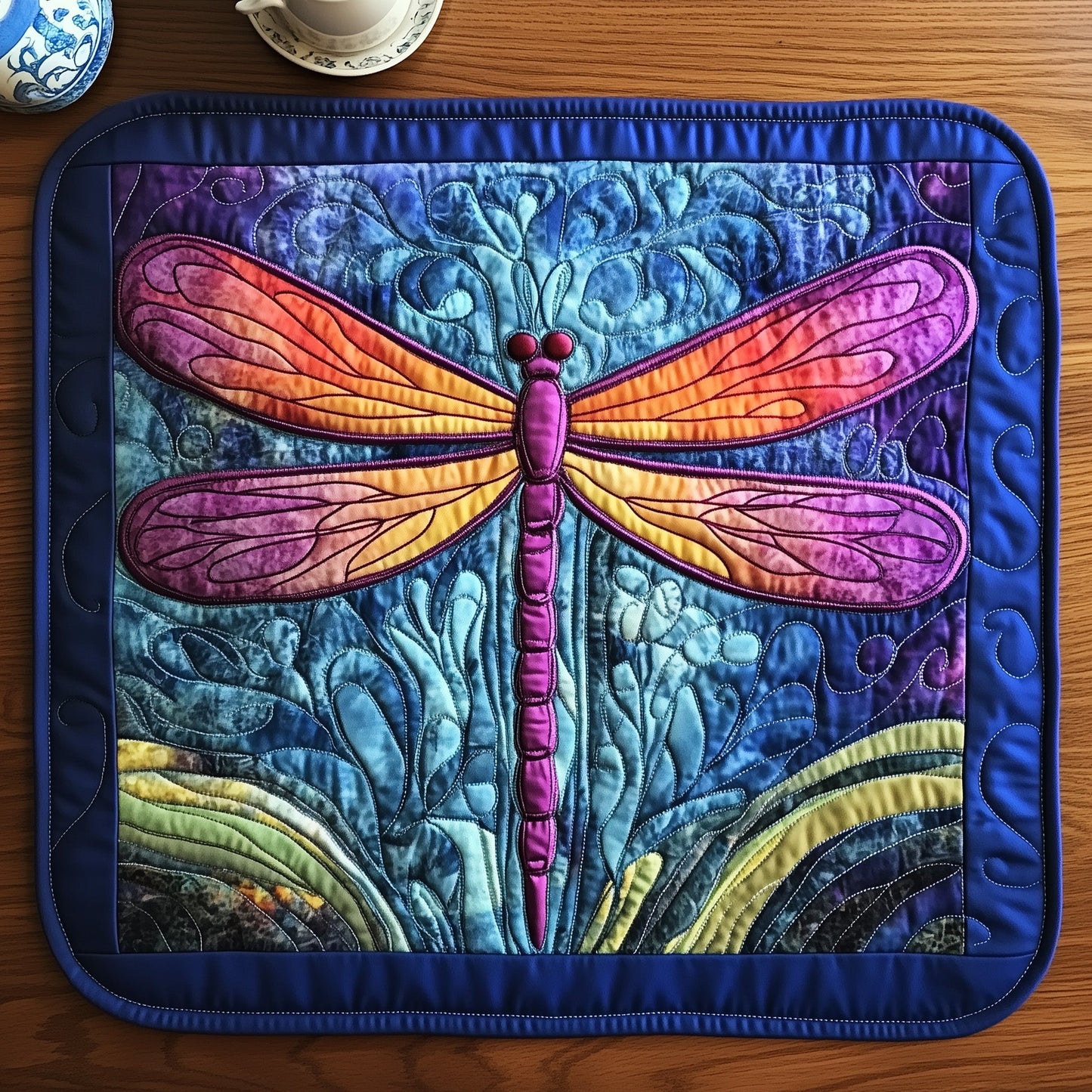 Celestial Dragonfly Quilted Placemat GFTONT1196