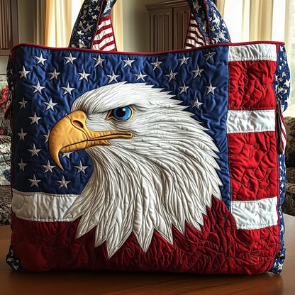 American Eagle Quilted Tote Bag GFTONT1256