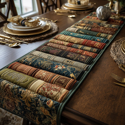 Rustic Library Quilted Table Runner GFTONT1283