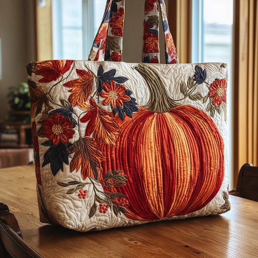 Pumpkin Quilted Tote Bag GFTONT1380
