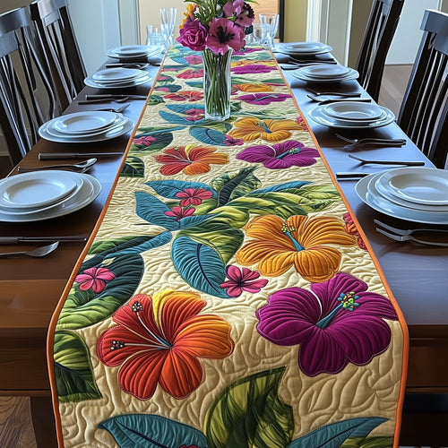 Aloha Bloom Quilted Table Runner GFTONT140