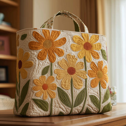 Wild Flower Quilted Tote Bag GFTONT1437
