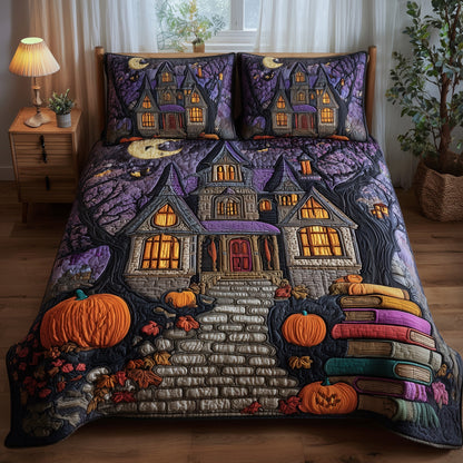 Midnight Manor 3-Piece Quilted Bedding Set GFTONT1484