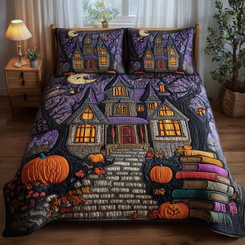 Midnight Manor 3-Piece Quilted Bedding Set GFTONT1484