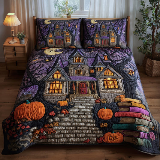 Midnight Manor 3-Piece Quilted Bedding Set GFTONT1484