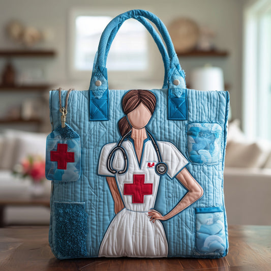 Nurse Outfit Quilted Tote Bag GFTONT1519
