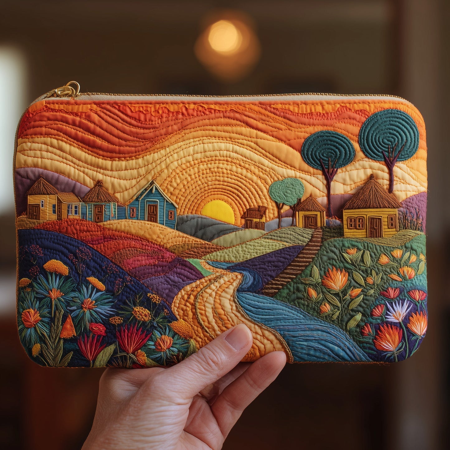 Ancestral Grounds Quilted Purse GFTONT1674