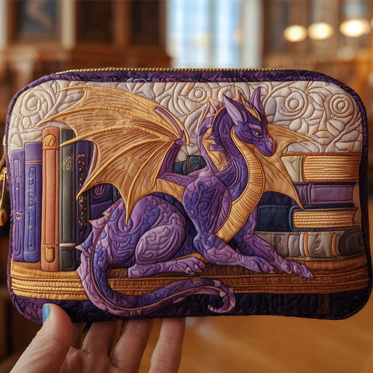 Purple Dragon Quilted Purse GFTONT1676
