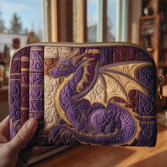 Purple Dragon Quilted Purse GFTONT1677