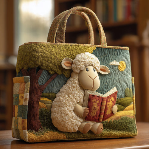 Sheep Quilted Tote Bag GFTONT1714