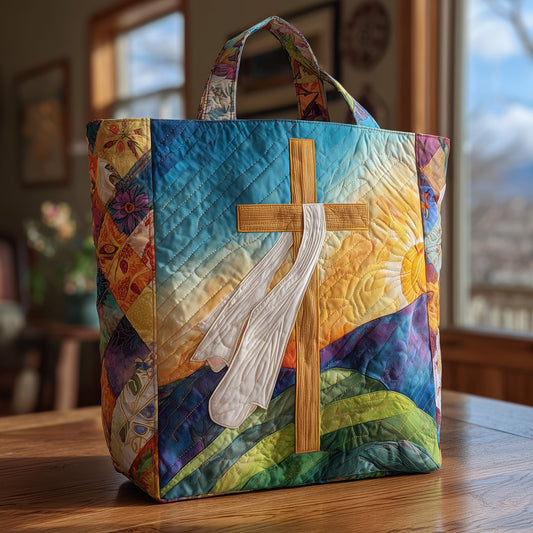 Chritian Cross Quilted Tote Bag GFTONT1755