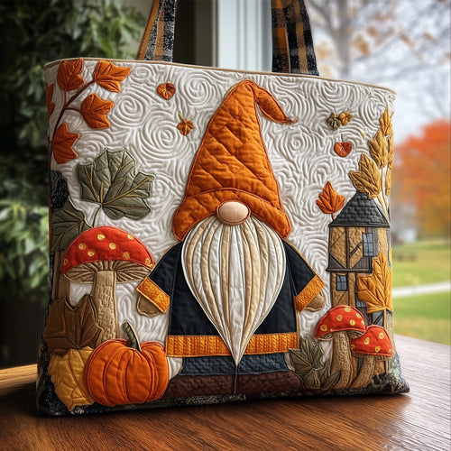 Mushy Gnome Quilted Tote Bag GFTONT1882