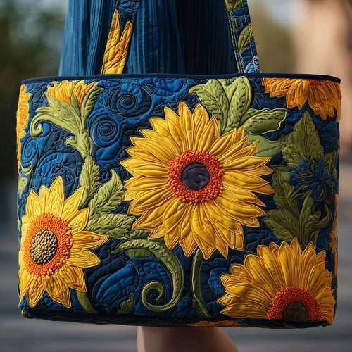 Sunflower Quilted Tote Bag GFTONT1898