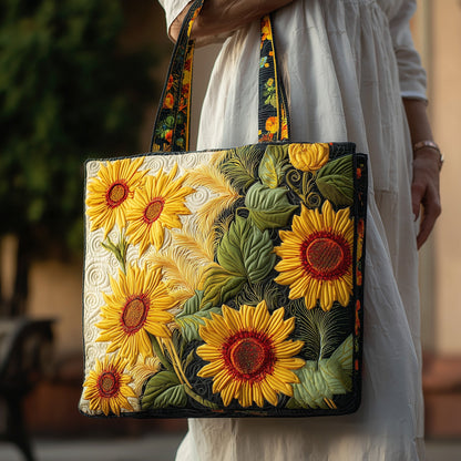 Sunflower Quilted Tote Bag GFTONT1900