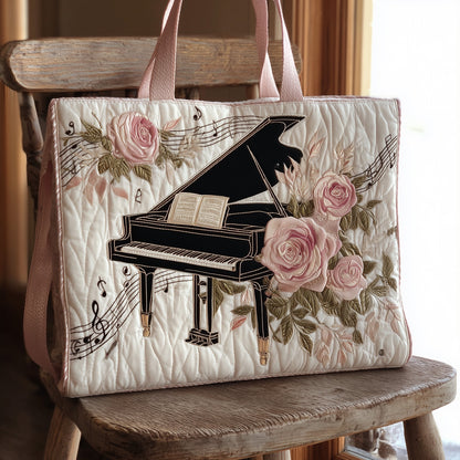 Grand Piano Quilted Tote Bag GFTONT2048