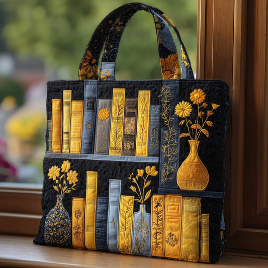 Charming Library Quilted Tote Bag GFTONT2066