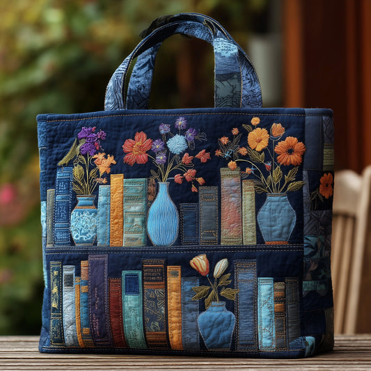 Charming Book Quilted Tote Bag GFTONT2069
