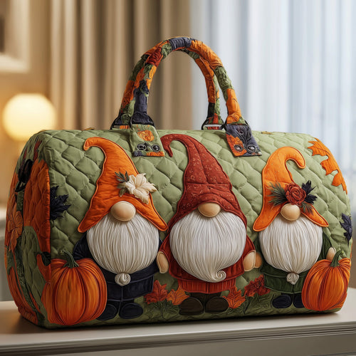 Autumn Gnome Quilted Duffle Bag GFTONT2104