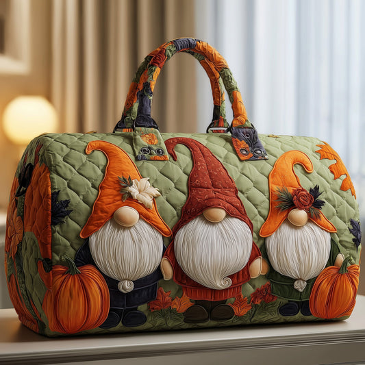 Autumn Gnome Quilted Duffle Bag GFTONT2104