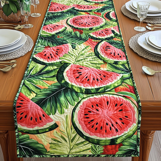 Tropical Watermelon Quilted Table Runner GFTONT217