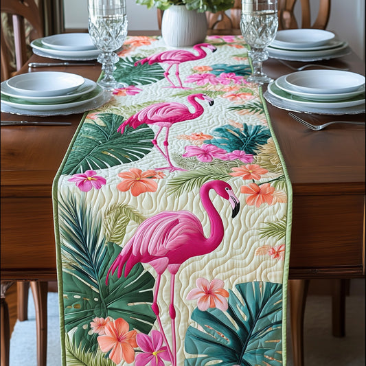 Flamingo Quilted Table Runner GFTONT223
